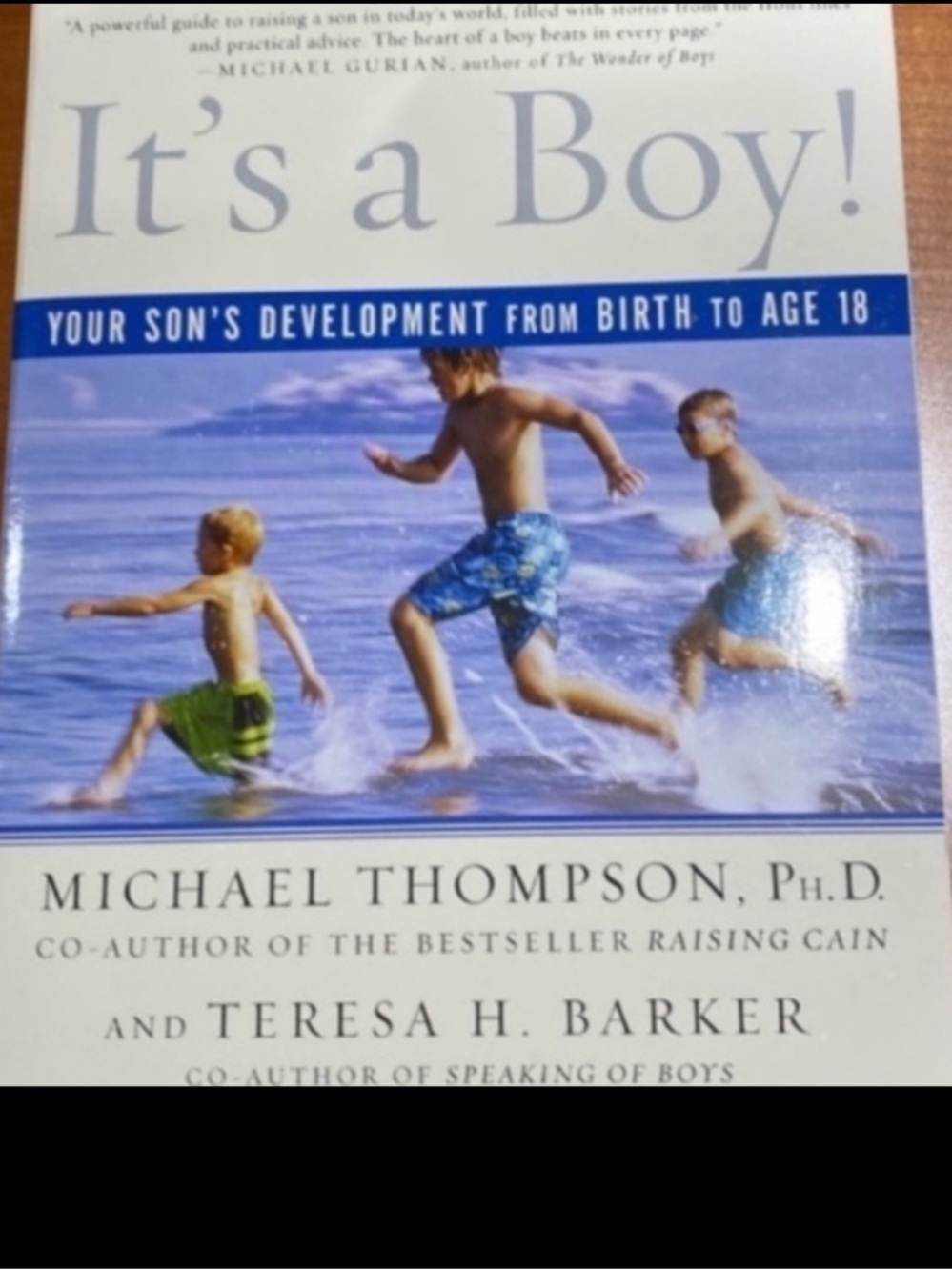 Michael Thompson It's a Boy!  from Birth to Age 18 - NWT
